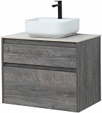 Тумба под раковину Aquanet Nova Lite 75 дуб рошелье (2 ящика) 00242273