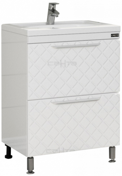 Тумба под раковину Калипсо 60 напольная Санта 217008лN