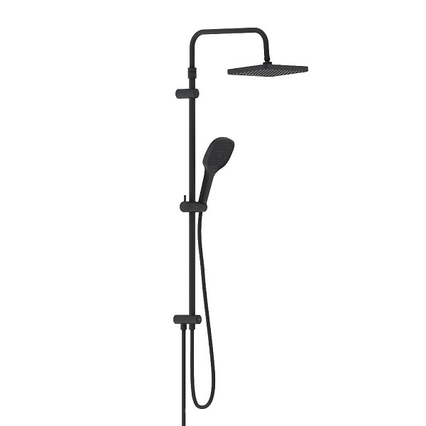 940000300 Merkur душ.система: верх.душ 310*200 мм, ручн.душ 3 ф-ции 130*250 мм, штанга 1050-1450, че