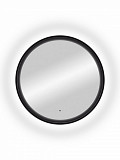 Зеркало Континент "Planet black Led" D 1000 с бесконтактным сенсором