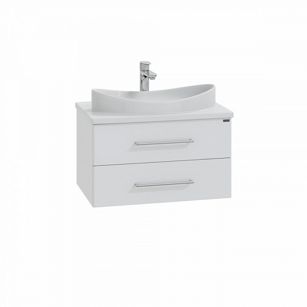 Тумба для умыв. "Вегас 70" 2 ящ. подвес.  (ум. Вега 70 литой мрамор) СанТа