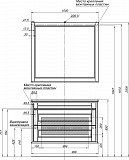 Зеркало Aquanet Бостон М 100 белый 00209674