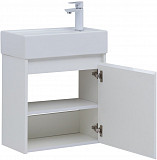 Мебель для ванной Aquanet Nova Lite 50 белый глянец (с дверецей) 00302531