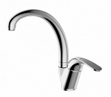 Смеситель для кухни Bravat Fit высокий излив F7135188CP-1-RUS