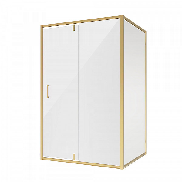 Душ.ограждение NG-43-12AG-A80G (120*80*190) прямоугольник, дверь распашная, 2 места