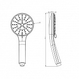 Лейка "Koller Pool" 5 режима SH0531