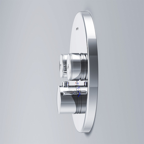 F50A85700 Inspire V2.0, TouchReel смеситель для 2 потребителей с термостатом, монтируемый в стену, х