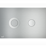 Клавиша смыва AlcaPlast FLAT ALUNOX TURN металл–матовый