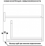 Тумба под раковину Акватон Мадрид 100 см 1A128001MA010