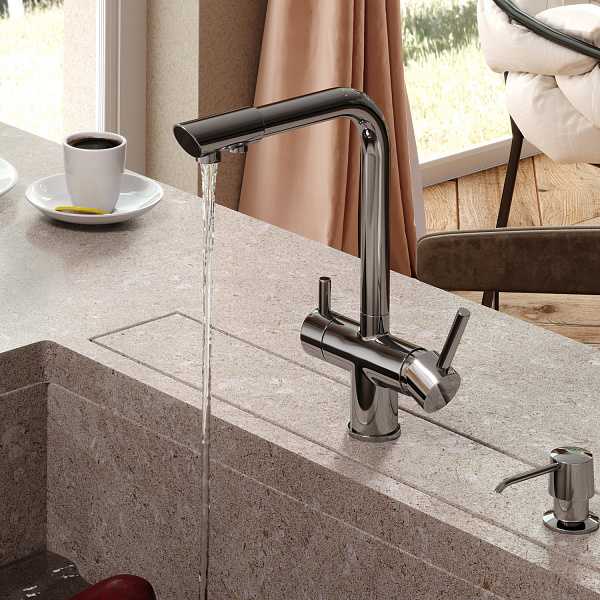 A8317 Смеситель для кухни под фильтр Wasserkraft