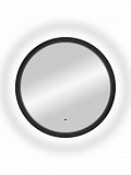 Зеркало Континент "Planet black Led" D 800 с бесконтактным сенсором