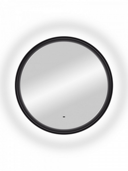 Зеркало Континент "Planet black Led" D 800 с бесконтактным сенсором