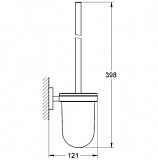 Ершик для унитаза Grohe Essentials 40374001 Хром