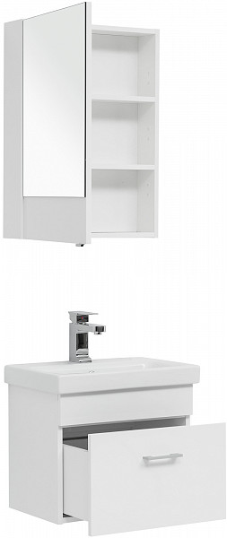 Мебель для ванной Aquanet Нота 50 (Moduo Slim) белый 00254063