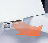 Крышка-сиденье Duravit DuraStyle Senso Wash 610200002000300 с микролифтом, петли хром, функция биде