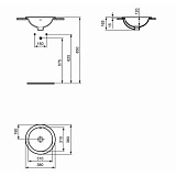 Раковина Ideal Standard Connect 40 см E505101