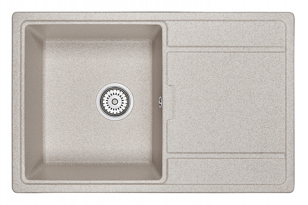 Мойка кухонная Granula прямоугольная кварц 7804, АНТИК