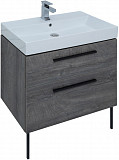 Тумба под раковину Aquanet Nova 75 дуб рошелье (2 ящика) 00242260
