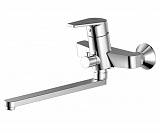 Смеситель для ванны с длинным изливом с аксессуарами Bravat Line F65299C-LB-RUS