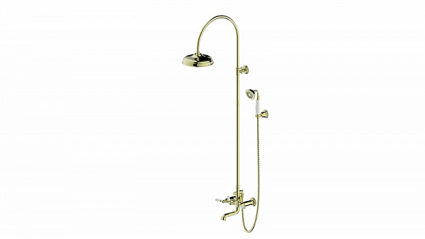 Душевая колонна со смесителем для ванны Bravat Art F65193BAF-A2-RUS