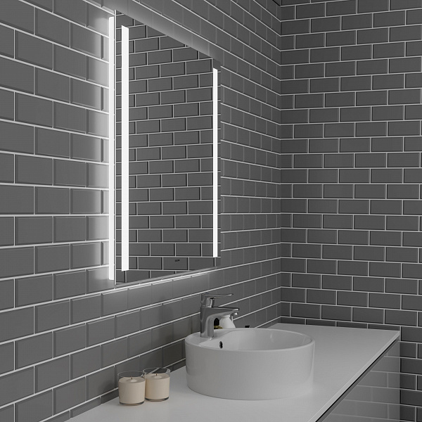 Зеркало AVRORA (800*700*45) LED с сенсорным выключателем