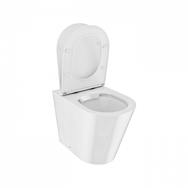 Унитаз приставной, безободковый, Calipso, IDDIS, CALRDSEi26