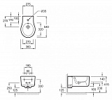 Биде подвесное Jacob Delafon Formilia Viragio E4774-00