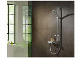 Душевой гарнитур Hansgrohe Raindance Select S 120 3iet PowderRain Unica Puro 27667000 90 см