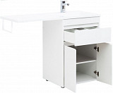 Тумба под раковину Aquanet Токио 58 белый (напольная, 1 ящик, 2 дверцы) 00237745