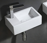 Раковина Azario 37х23,5х12,5 левая, белая (AZ4331A)