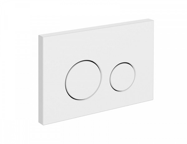 Кнопка TWINS для LINK PRO/VECTOR/LINK/HI-TEC пластик белый матовый с рамкой