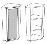 Зеркало-шкаф Corozo Флоренция 40 угловой белый SD-00000018