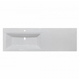 Комплект Тумба напольная "Даллас 150", 3 ящика, Люкс белая, PLUS СС-00002305 с раковиной Style Line Даллас 150*48,2 левая СС-00002300