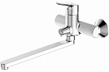 Смеситель для ванны с длинным изливом Bravat Drop F64898C-L