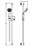 Душевой гарнитур Vidima Seva Jet BA190AA