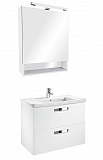 Зеркальный шкаф Roca The Gap 70 белый глянец ZRU9302886
