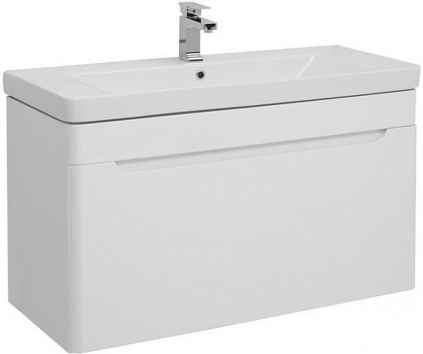 Тумба с раковиной Aquanet София 105 белый 00212588