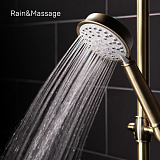 Смеситель для ванны с верхним душем, Oldie, IDDIS, OLDBR3Fi06