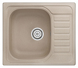 Мойка кухонная Granula квадратная кварц 5801, ПЕСОК