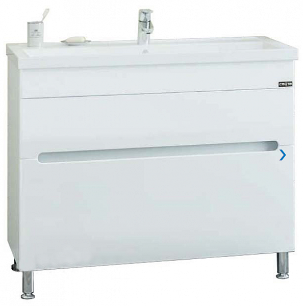 Тумба под раковину Лондон 100 напольная Санта 224009л