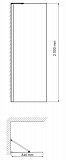 Душевая перегородка Wasserkraft Aller 10H07-RP90 Fixed