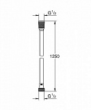 Гигиенический душ Grohe BauLoop 124895 комплект