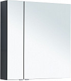 Зеркальный шкаф Aquanet Алвита New 80 Антрацит 00277535