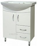 Тумба под раковину Элеганс 65, 2 ящика Санта 201103