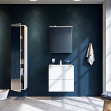 M70AMCR0601WG Spirit V2.0, Зеркальный шкаф с LED-подсветкой, правый, 60 см, цвет: белый, глянец