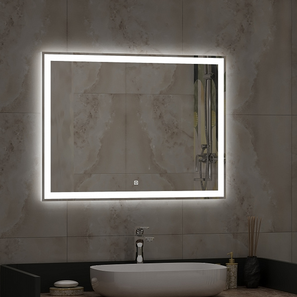 Зеркало Континент "Mercury Led" 800х600