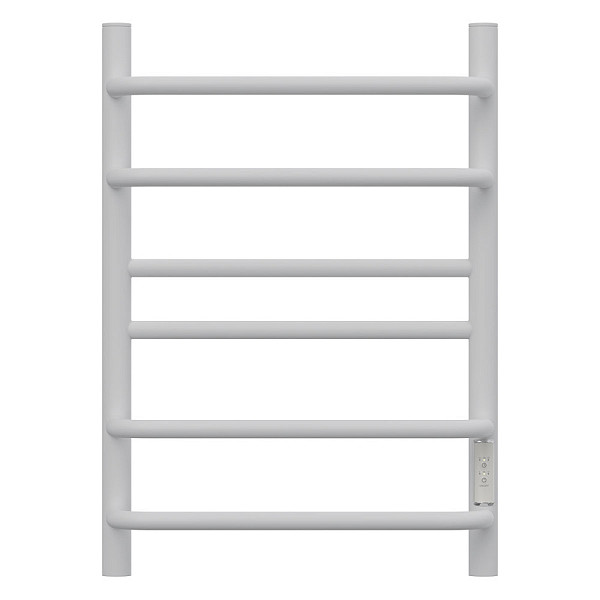 Полотенцесушитель электрический Point Сатурн PN90846W П6 400x600 диммер справа, белый