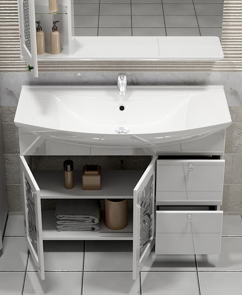 Тумба под раковину VIGO Provans 100 см tn.PRO.STI.105.2D.2Y