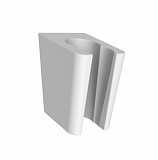 Держатель для лейки, белый матовый, 080, IDDIS, 080WL00i53