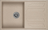 Мойка кухонная Granula прямоугольная кварц 8002, КЛАССИК